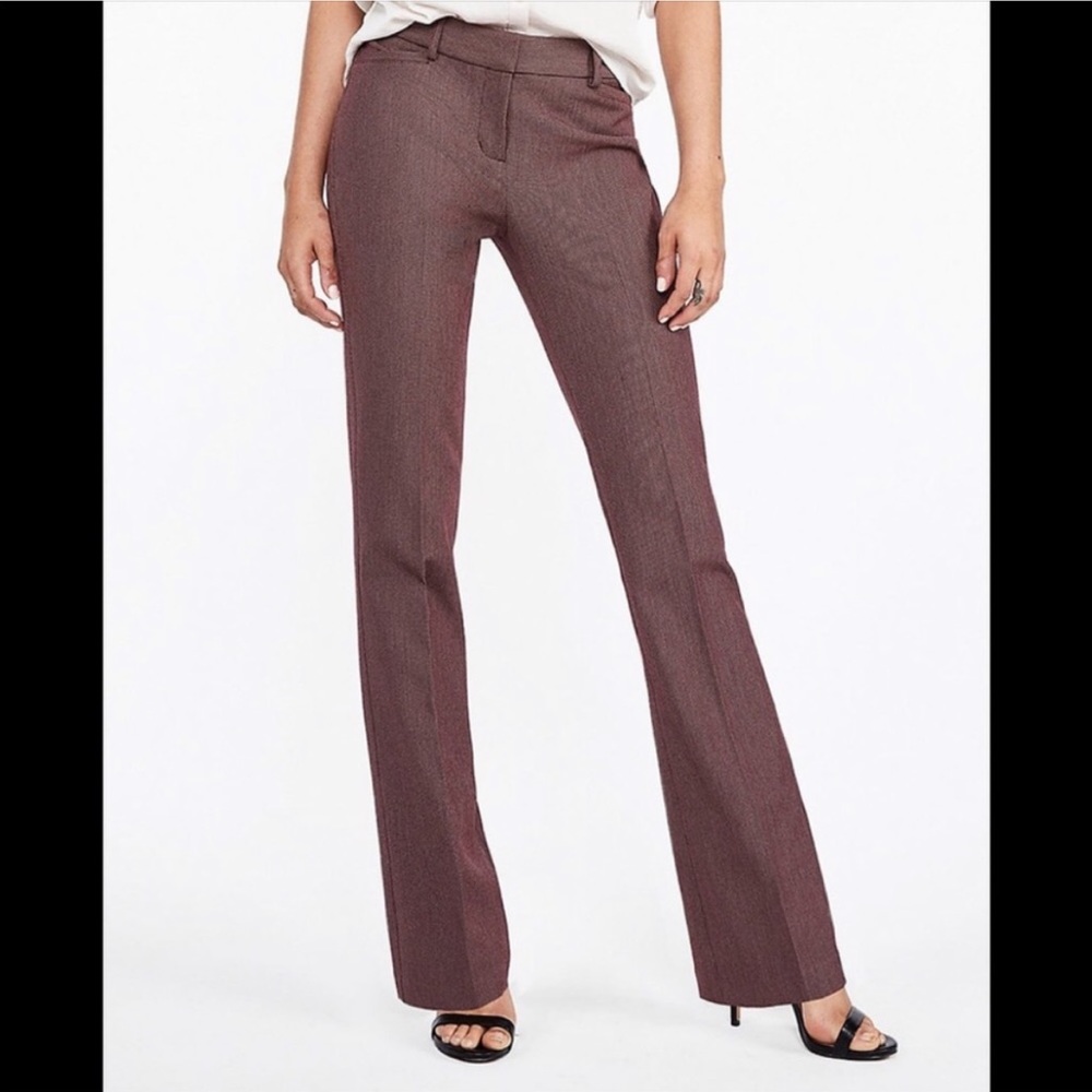 Maroon trousers